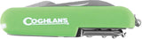 Coghlan's Camp Knife 9505 Multi-Tool With 8 Tools Compact 3.63in Green Handle For Outdoor Enthusiasts by Coghlan's