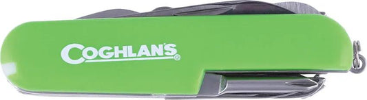 Coghlans Essential Camp Knife 9511 Multi Tool For Outdoor Enthusiasts With 15 Tools And Key Ring by Coghlan's