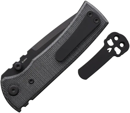 Chaves Knives Redencion Street Linerlock Blue Label Elmax Drop Point Premium EDC Knife For Enthusiasts by Chaves Knives