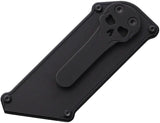 Chaves Knives CHUB Slipper Slide Lock Knife 3In Closed with PVD Blade Holder and Razor Blade for EDC by Chaves Knives