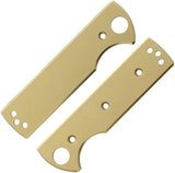 Chaves Knives Blue Label T.A.K. Scales Brass 14283 by Chaves Knives