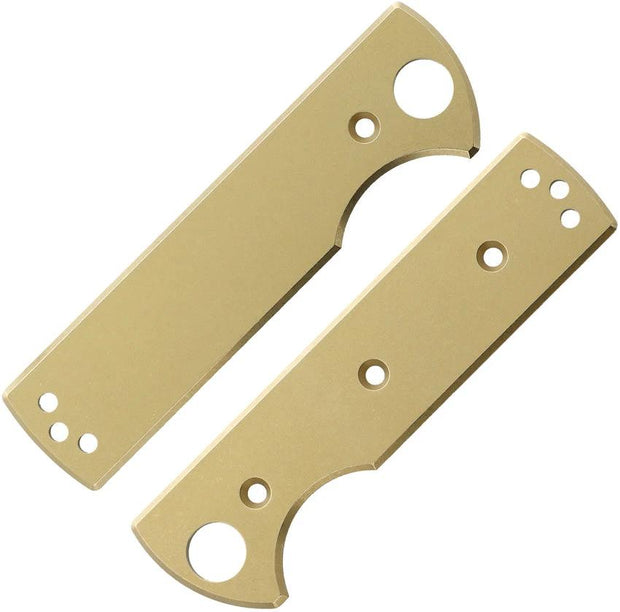 Chaves Knives Blue Label T.A.K. Scales Brass 14283 by Chaves Knives