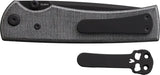 Chaves Knives Liberation 229 Linerlock Tanto Elmax Blade Black Micarta Handle EDC Enthusiasts by Chaves Knives