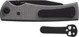 Chaves Knives Sangre 229 Linerlock Wharncliffe EDC Knife With Black PVD Elmax Steel by Chaves Knives