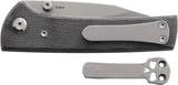 Chaves Knives Scapegoat Street Linerlock Knife With Elmax Spear Point Blade For EDC Enthusiasts by Chaves Knives