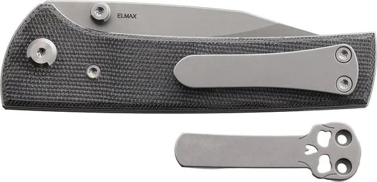 Chaves Knives Scapegoat Street Linerlock Knife With Elmax Spear Point Blade For EDC Enthusiasts by Chaves Knives