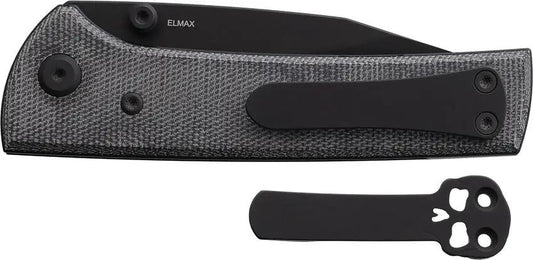 Chaves Knives Scapegoat Street Linerlock PVD Elmax Blade EDC Knife For Collectors Skull Clip by Chaves Knives