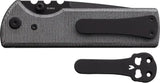 Chaves Knives NTAK Linerlock PVD Elmax Drop Point Knife Black Micarta Handle For Collectors And EDC Enthusiasts by Chaves Knives