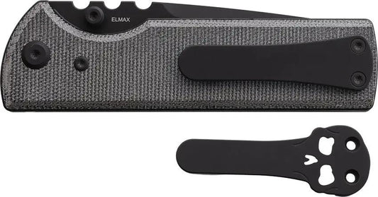 Chaves Knives NTAK Linerlock PVD Tanto EDC Knife With Elmax Blade And Micarta Handle by Chaves Knives