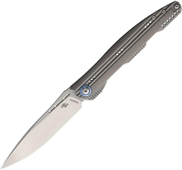 CH KNIVES Journey Framelock Gray M390 CH JOURNEY GRAY by CH KNIVES