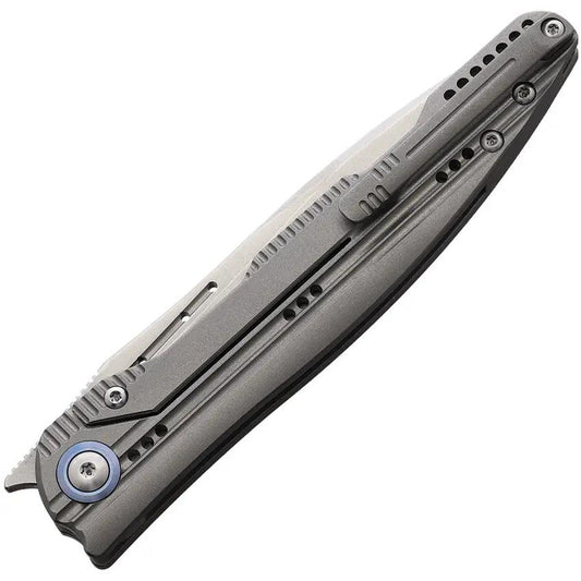 CH Knives Journey Framelock Gray M390 Titanium Handle EDC Knife for Enthusiasts by CH KNIVES