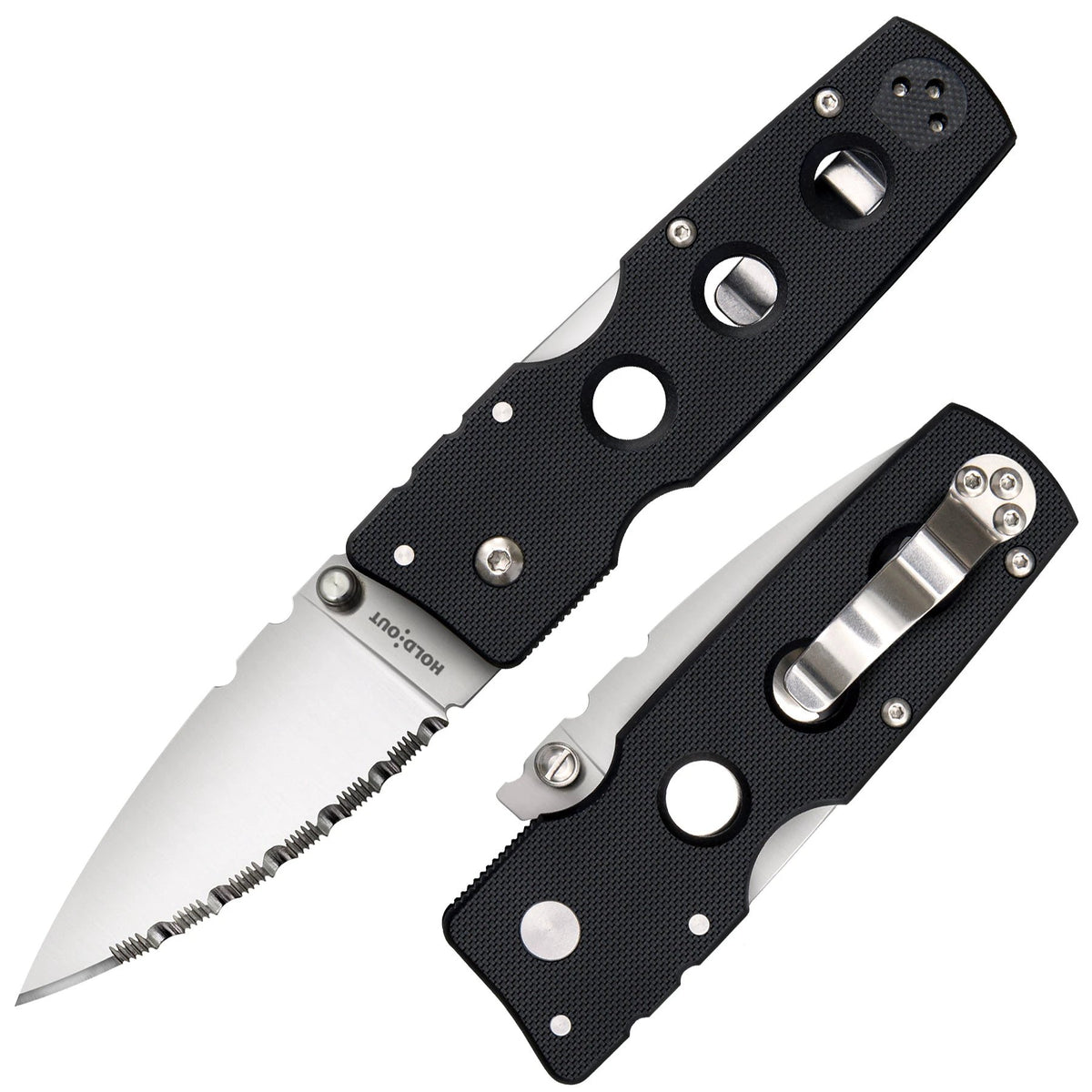 Lynn Thompson Collection Hold Out Tri-Ad Lock Serrated by Lynn Thompson Collection