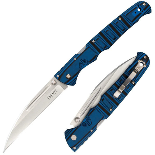 Lynn Thompson Collection Frenzy I Tri-Ad Lock Blue by Lynn Thompson Collection