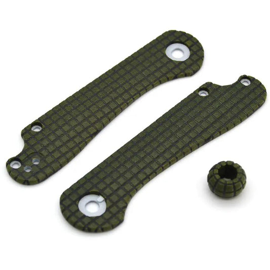 Chroma Scales Elementum Knife Scales For Civivi Elementum OD Frag Durable Textured PA12 Bead Included 0.38 Inch Hole by Chroma Scales