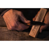 Casstrom Field Strop 10450 Double Sided 5.25in Coarse And Fine Italian Leather Strop For Knife Enthusiasts by Casstrom