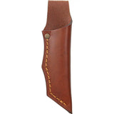 Casstrom Safari Orange G10 KS10630 Knife For Outdoor Enthusiasts Full Tang 2.5In Satin Blade Leather Sheath by Casstrom