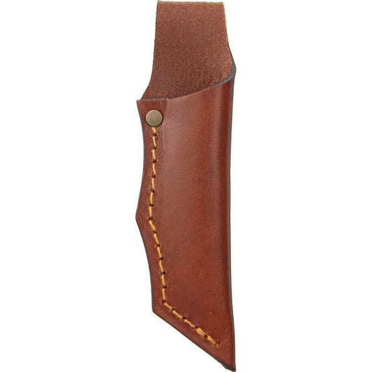 Casstrom Safari Orange G10 KS10630 Knife For Outdoor Enthusiasts Full Tang 2.5In Satin Blade Leather Sheath by Casstrom