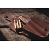 Casstrom Possibles Pouch Leather 3mm Veg Tanned Premium Belt Loop Press Stud For Outdoor Enthusiasts by Casstrom
