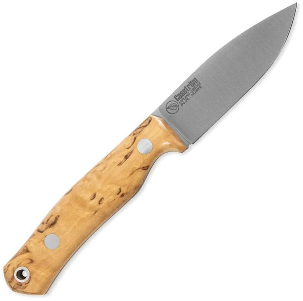 Casstrom No 8 SFK Fixed Blade Curly 12818 by Casstrom