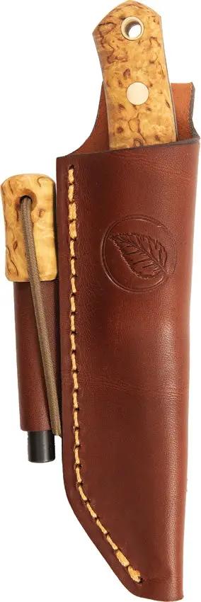 Casstrom No 8 Swedish Forest Knife Birch For Bushcraft Enthusiasts 14C28N Steel Full Tang Fire Steel Included by Casstrom