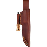 Casstrom No 10 Forest Knife Birch Full Tang Outdoor Bushcraft Knife Curly Birch Handle With Firesteel Starter by Casstrom