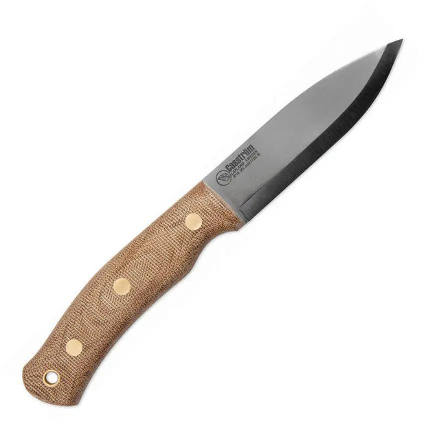Casstrom No 10 SFK Knife With Natural Micarta Handle Cryo Quenched A8 Mod Steel 58 60 HRC Outdoor Bushcraft by Casstrom