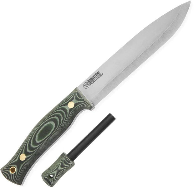 Casstrom No 14 SFK Green Micarta 13423 by Casstrom