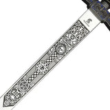 Art Gladius Masonic Sword Silver 241 Collectors Display Piece With Antique Silver Handle For Freemasonry Enthusiasts by Art Gladius