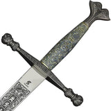 Charles V Sword By Art Gladius Premium Decorative Display Sword For Collectors 40.5 Inch Satin Blade by Art Gladius