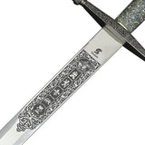 Charles V Sword By Art Gladius Premium Decorative Display Sword For Collectors 40.5 Inch Satin Blade by Art Gladius