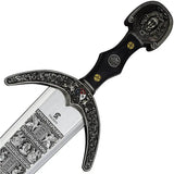 Art Gladius Cinquedea Sword Bronze Authentic Collectors Cosplay Renaissance Style Blade by Art Gladius