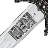 Art Gladius Cinquedea Sword Bronze Authentic Collectors Cosplay Renaissance Style Blade by Art Gladius