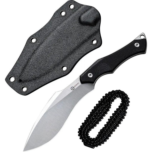 Civivi Vaquita II Neck Knife Nitro V Blade Full Tang Satin Finish G10 Handle Kydex Sheath For EDC Enthusiasts by Civivi