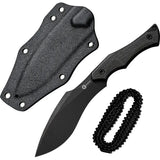 Civivi Vaquita II Neck Knife Nitro V Blade Full Tang Kydex Sheath Dark Green Canvas Micarta Handle For EDC Enthusiasts by Civivi