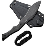 Civivi Vaquita II Neck Knife Nitro V Blade Full Tang Kydex Sheath Dark Green Canvas Micarta Handle For EDC Enthusiasts by Civivi