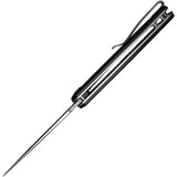 Civivi Mini Praxis Linerlock Knife Black G10 Handle 3in D2 Blade EDC Everyday Carry by Civivi