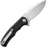 Civivi Mini Praxis Linerlock Knife Black G10 Handle 3in D2 Blade EDC Everyday Carry by Civivi