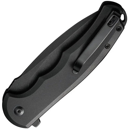 Civivi Praxis Button Lock Knife With Nitro V Drop Point Blade Black Aluminum Handle EDC Ready by Civivi