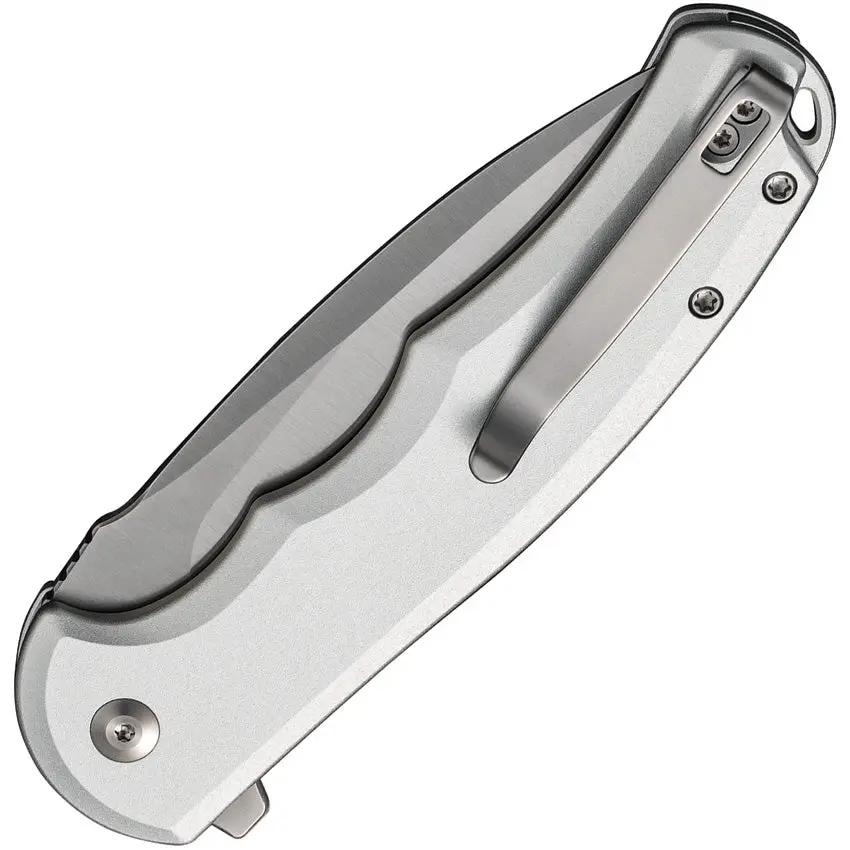 Civivi Praxis Button Lock Folding Knife With Nitro V Steel Drop Point Blade Aluminum Handle EDC Ready by Civivi