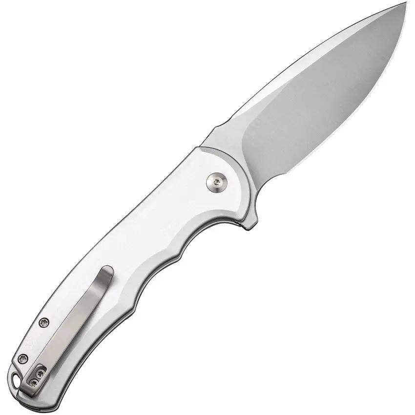 Civivi Praxis Button Lock Folding Knife With Nitro V Steel Drop Point Blade Aluminum Handle EDC Ready by Civivi