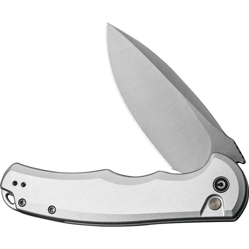 Civivi Praxis Button Lock Folding Knife With Nitro V Steel Drop Point Blade Aluminum Handle EDC Ready by Civivi