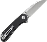 Civivi Elementum Linerlock Knife Nitro V Wharncliffe Blade Black G10 Handle EDC Enthusiasts by Civivi