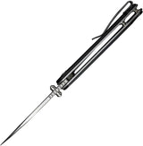 Civivi Elementum Linerlock Knife Nitro V Wharncliffe Blade Black G10 Handle EDC Enthusiasts by Civivi