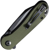 Civivi Elementum Linerlock Knife 3 Inch Nitro V Wharncliffe Blade OD Green G10 Handle For EDC Enthusiasts by Civivi
