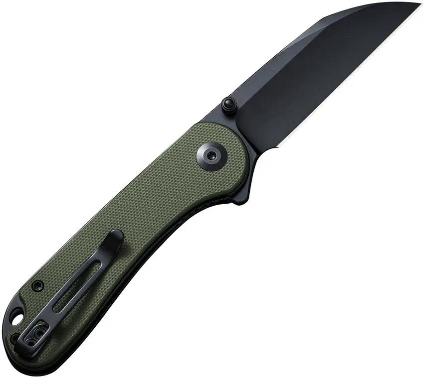 Civivi Elementum Linerlock Knife 3 Inch Nitro V Wharncliffe Blade OD Green G10 Handle For EDC Enthusiasts by Civivi