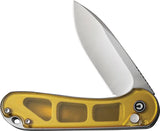 Civivi Elementum II Button Lock Ultem Folding Knife Nitro V Three Inch Blade, Four Inch Closed, EDC Ready by Civivi