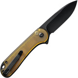 Civivi Elementum II Button Lock EDC Knife With Nitro V 3 Inch Drop Point Ultem Handle Clip by Civivi