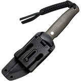 Civivi Tamashii Fixed Blade Knife Outdoor With D2 Tool Steel Full Tang Green Canvas Micarta Lanyard Hole Kydex Sheath by Civivi