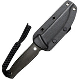 Civivi Tamashii Fixed Blade Knife Outdoor With D2 Tool Steel Full Tang Green Canvas Micarta Lanyard Hole Kydex Sheath by Civivi