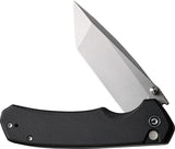Civivi Brazen Button Lock Knife C19059C-1 3.5 Inch Tanto Blade 14C28N Sandvik Stainless G10 Handle For EDC Enthusiasts by Civivi